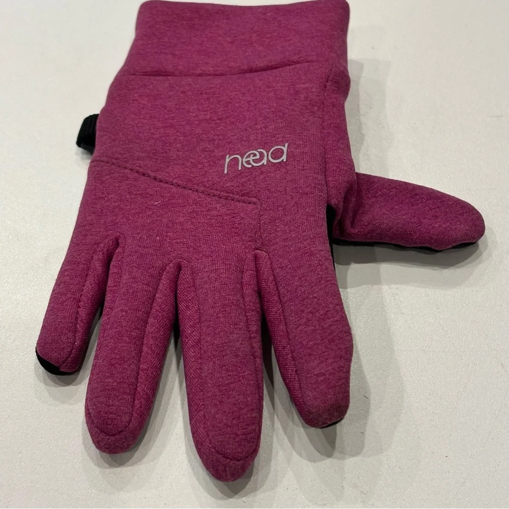 Head kids pink touchscreen gloves size M